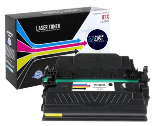 Compatible HP CF287X Black High Yield Toner Cartridge - 18,000 Page Yield