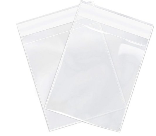 Spartan Industrial - 4" X 6" (1000 Count) Crystal Clear Resealable Cello Poly Bags