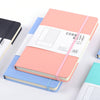 A5 soft leather simple college student bandage book