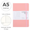 A5 soft leather simple college student bandage book