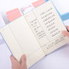 A5 soft leather simple college student bandage book