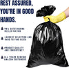 55-60 Gallon Trash Bags │ 1.5 Mil │ Black Heavy Duty Garbage Can Liners │Rolls │ 38” x 58” (100 Count)