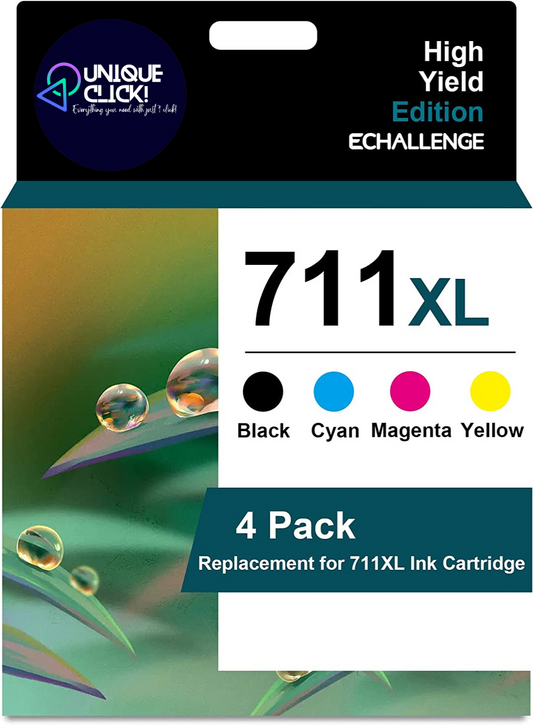 711XL Ink Cartridge Replacement for HP