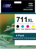 711XL Ink Cartridge Replacement for HP