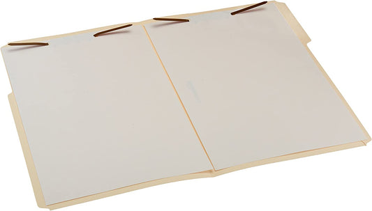 Classification Folder, 2" Expansion, with fasteners Letter Size, Manila