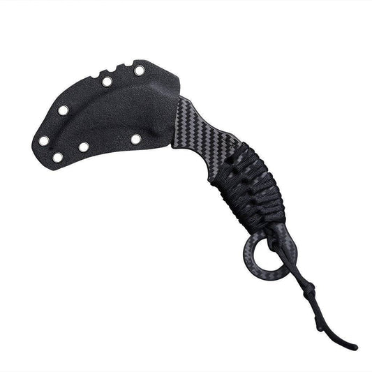 Real Carbon Fiber Karambit Knife [Final Edition]