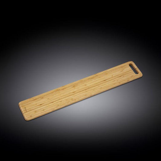 Wilmax Bamboo Wood Charcuterie Board 31.5" X 5.9" | 80 X 15 Cm WL-771141/A